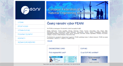 Desktop Screenshot of feani.cz